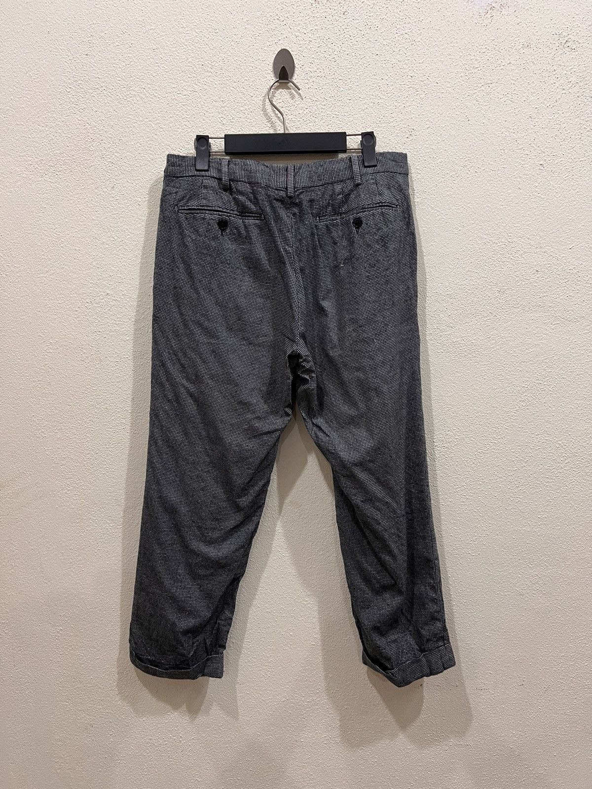 Japanese Brand × Uniqlo Japanese Brand Uniqlo Plaid tartan Wool pant Size US 30 / EU 46 - 5 Thumbnail