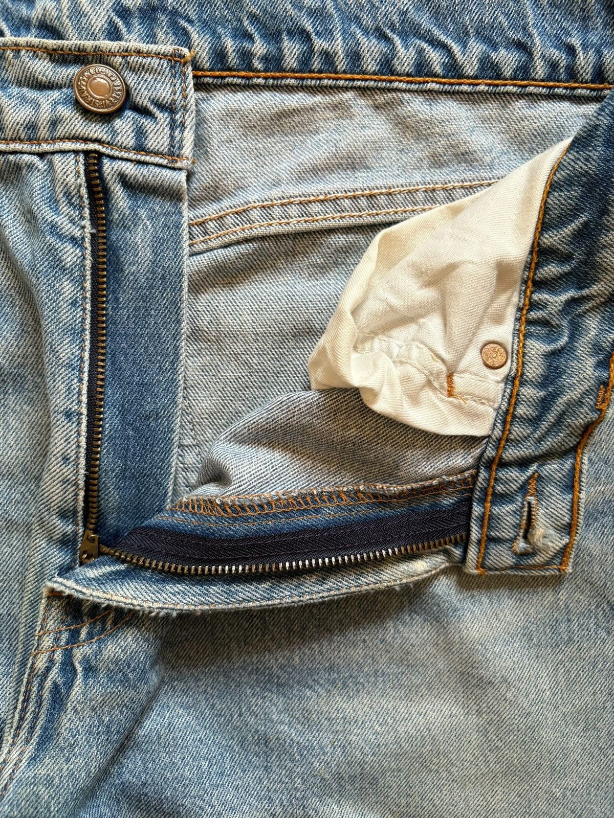 Levi's Vintage 80s Levis 610 Orange Tab Faded Wash Loose Jeans Size US 32 / EU 48 - 10 Thumbnail