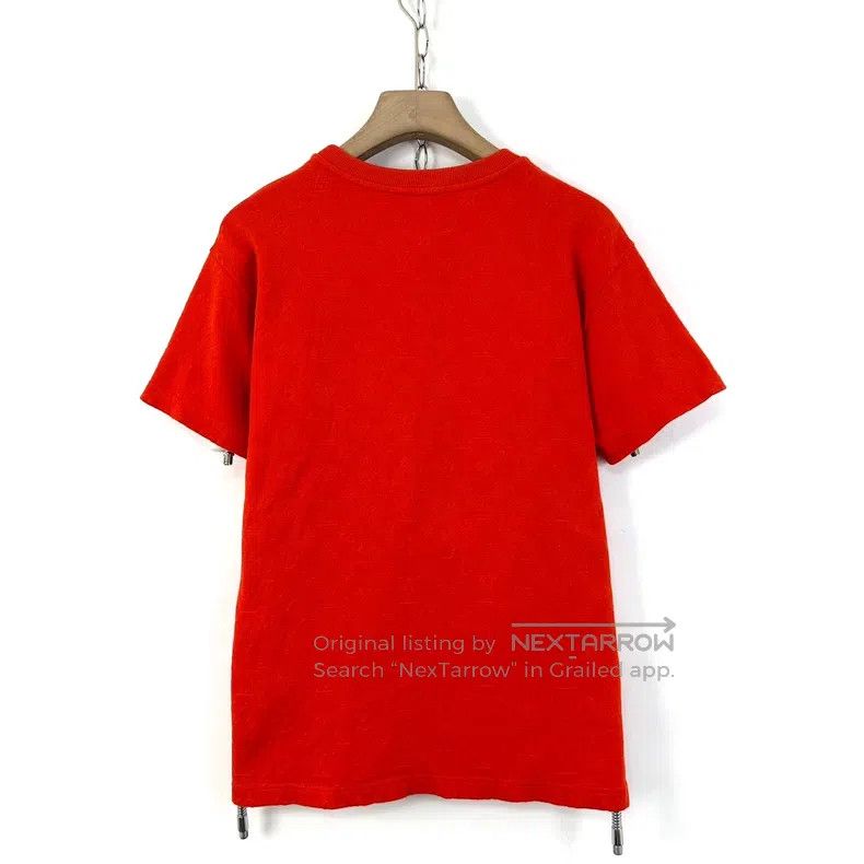 Louis Vuitton Louis Vuitton Red dark lines full logo short sleeve Size US XS / EU 42 / 0 - 2 Thumbnail
