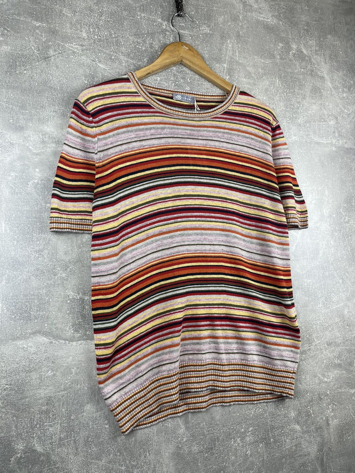 Other Fradi NWT Luxury Stripped T-Shirt Linen Cotton Size US M / EU 48-50 / 2 - 3 Thumbnail