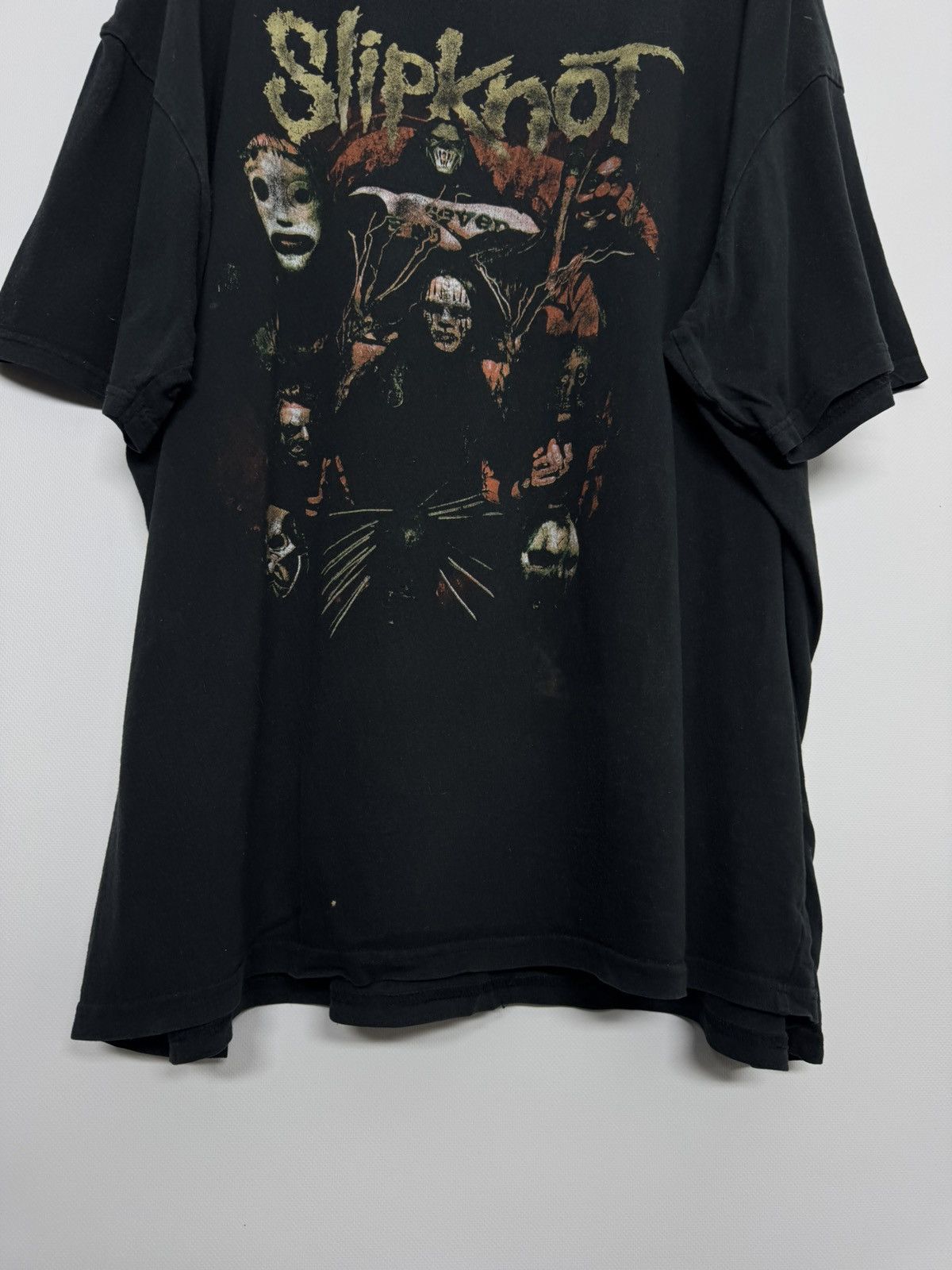 Slipknot SLIPKNOT T Shirt Black Double Sided Short Sleeve Size US XXL / EU 58 / 5 - 9 Thumbnail