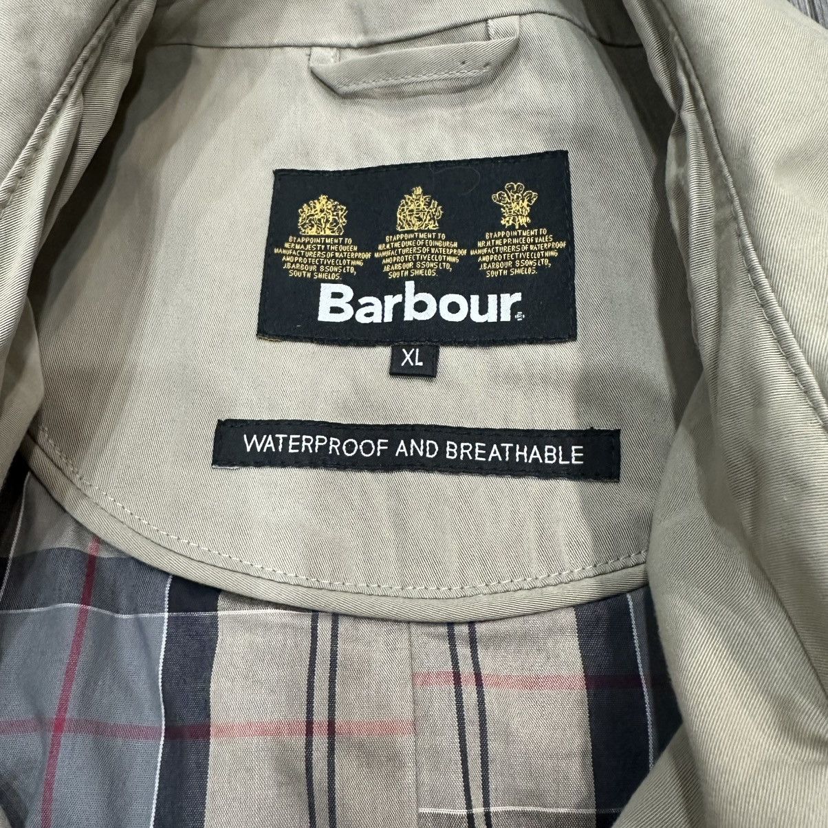 Barbour Barbour Maclennan Trench T1169 Waterproof Belted Coat Size US XL / EU 56 / 4 - 4 Thumbnail