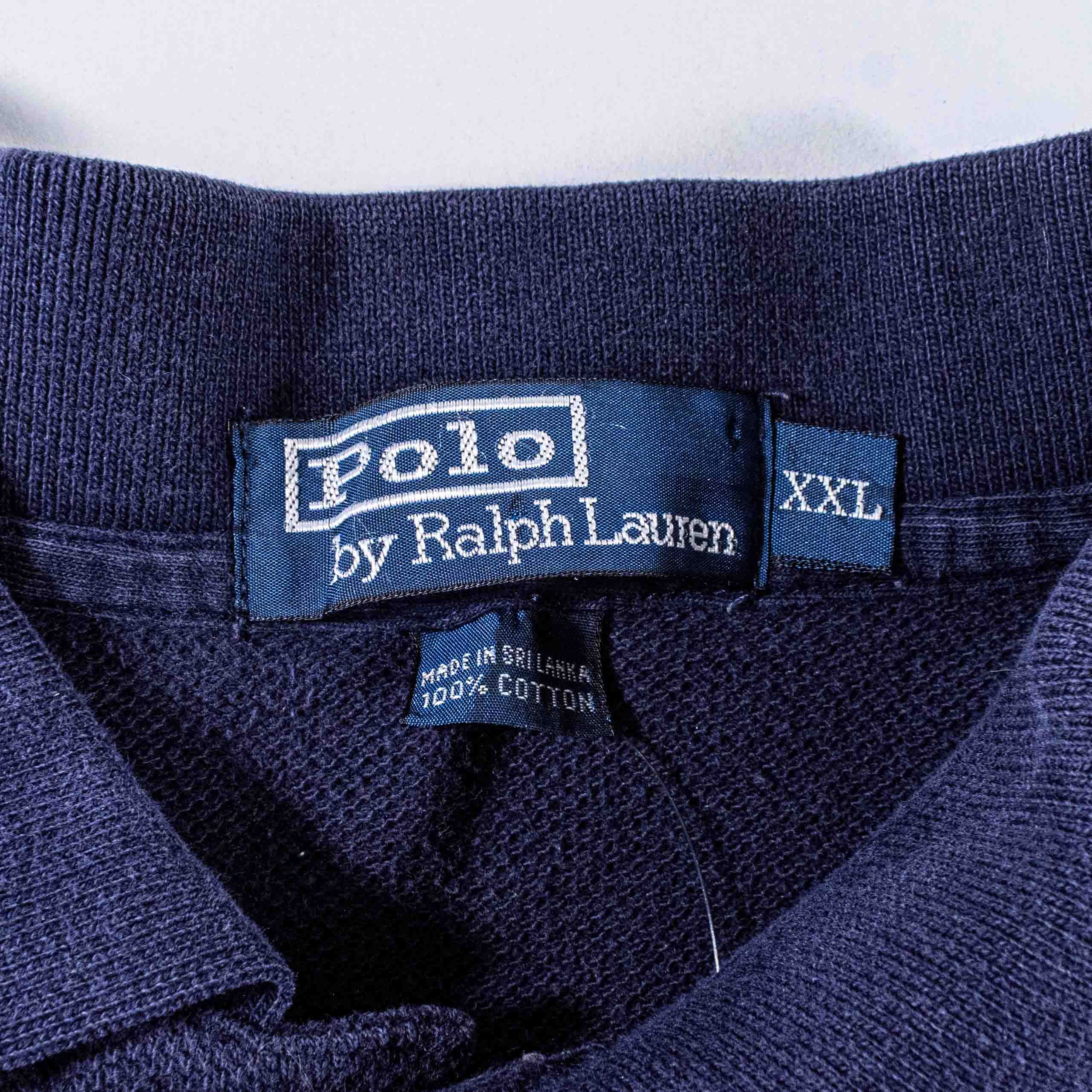 Polo Ralph Lauren Polo Ralph Lauren Rugby Shirt Striped Knit Elbow Patch Size US XXL / EU 58 / 5 - 8 Thumbnail