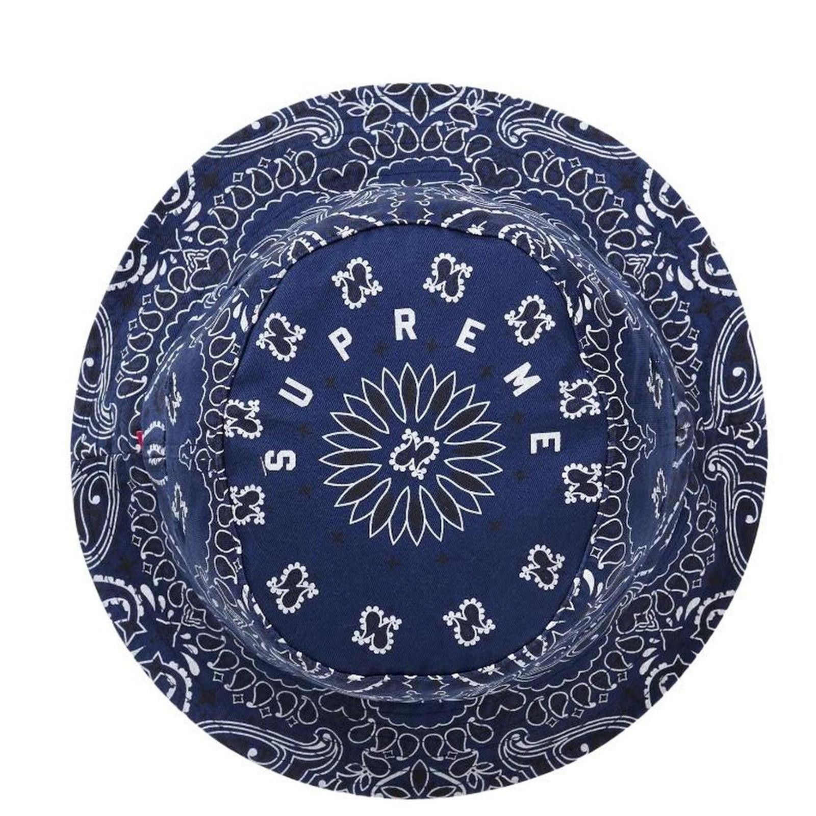 Supreme Supreme Bandana Crusher "Navy" Size ONE SIZE - 1 Thumbnail