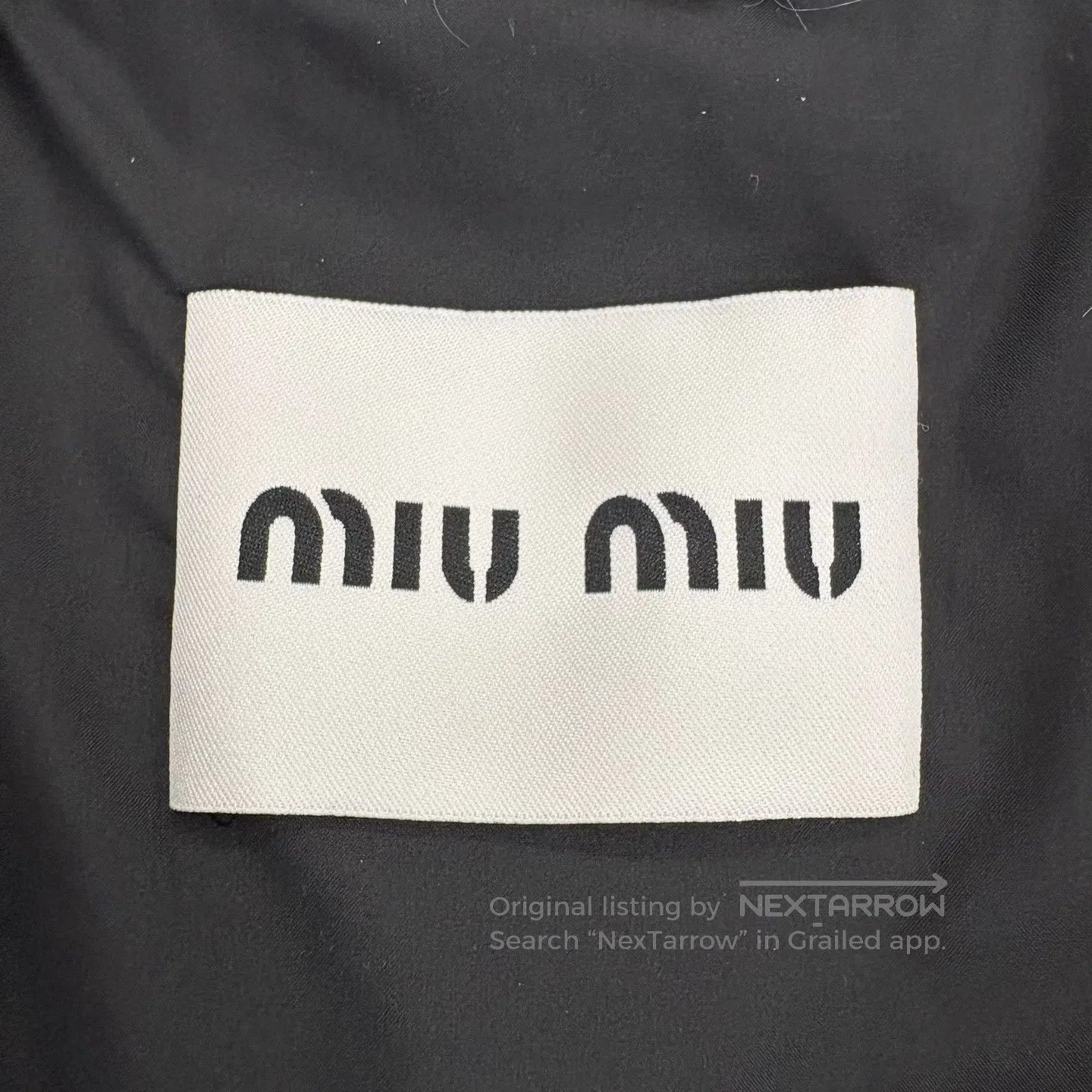 Miu Miu Miu Miu size36 Gray embroidered logo fleece jacket with plu Size M / US 6-8 / IT 42-44 - 3 Thumbnail