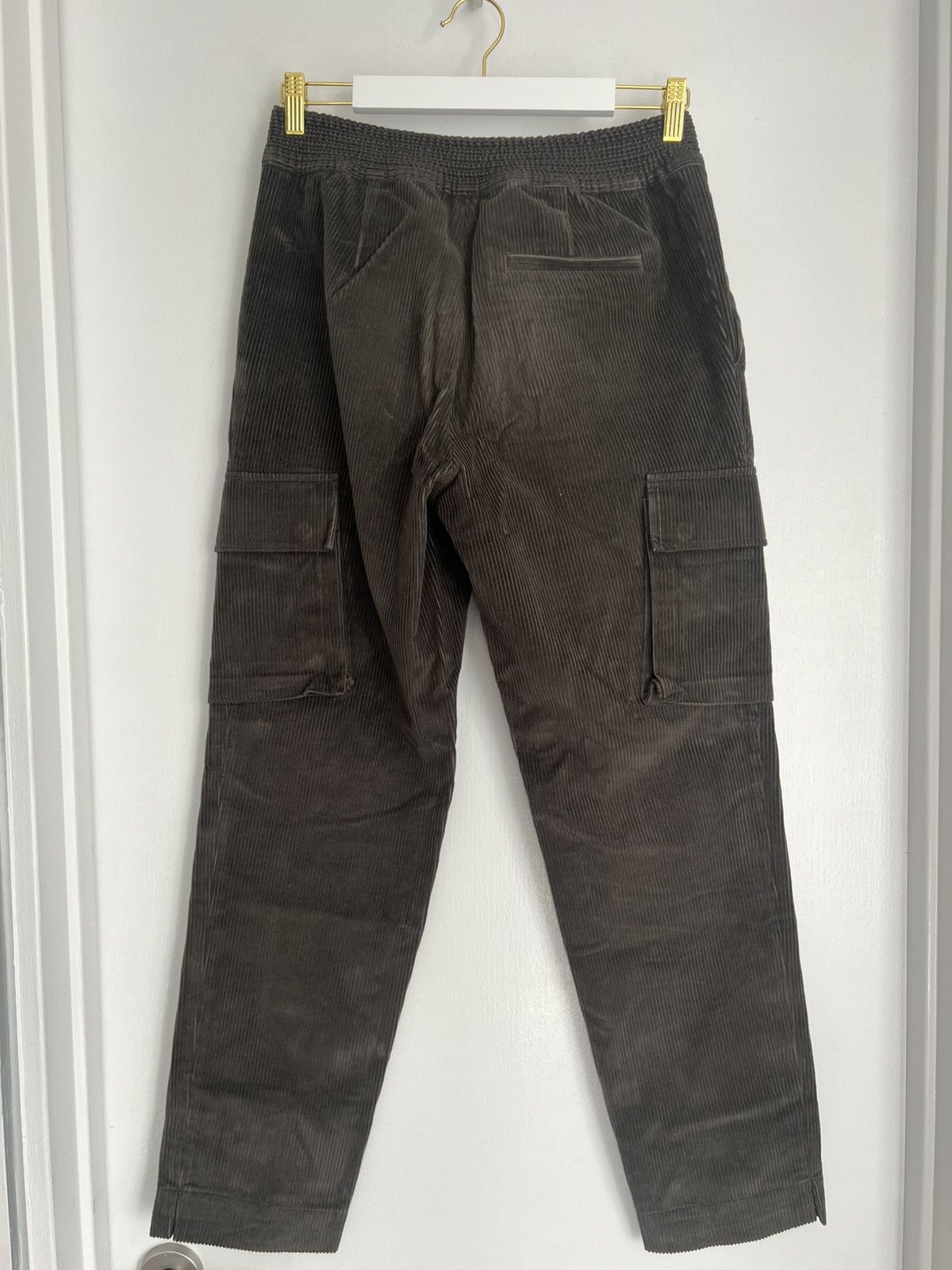 Editions M.R Corduroy Cargo Pants - Khaki Size US 30 / EU 46 - 3 Thumbnail