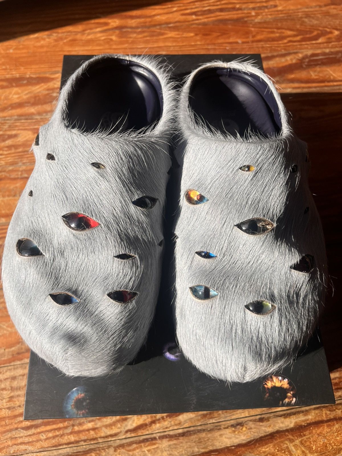 ESENES WORLDWIDE Esenes Eyeball Mules Size US 8 / EU 41 - 1 Thumbnail