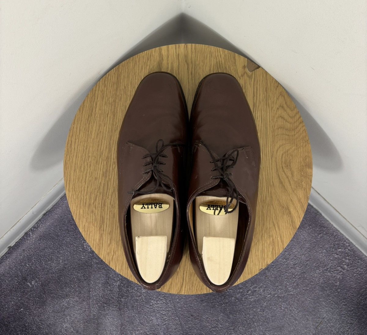 Shipton & Heneage Shipton & Heneage Men’s Dark Burgundy Leather Dress Shoes Size US 12 / EU 45 - 13 Thumbnail