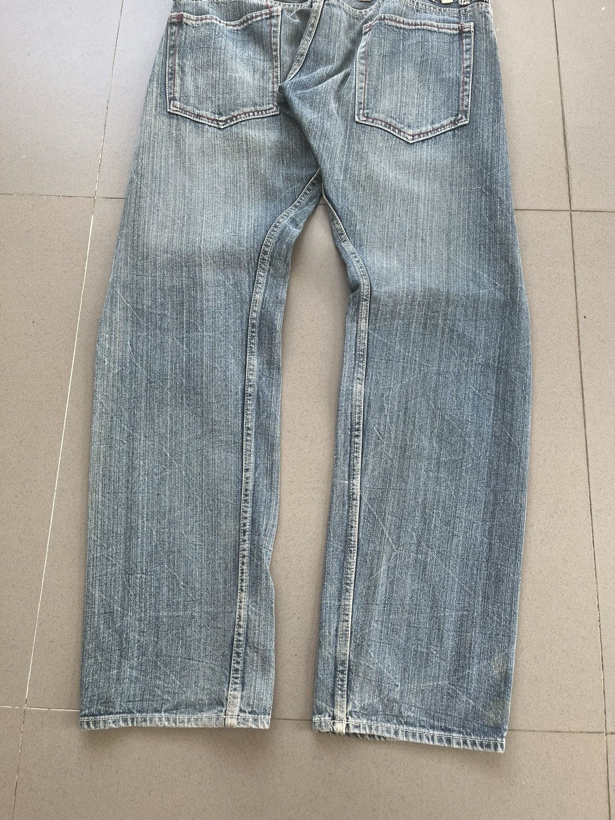 Beauty Beast JAPANESE DOUBLE WAIST POEM MEMORY SPECIAL DENIM JEANS PUNK Size US 30 / EU 46 - 7 Thumbnail