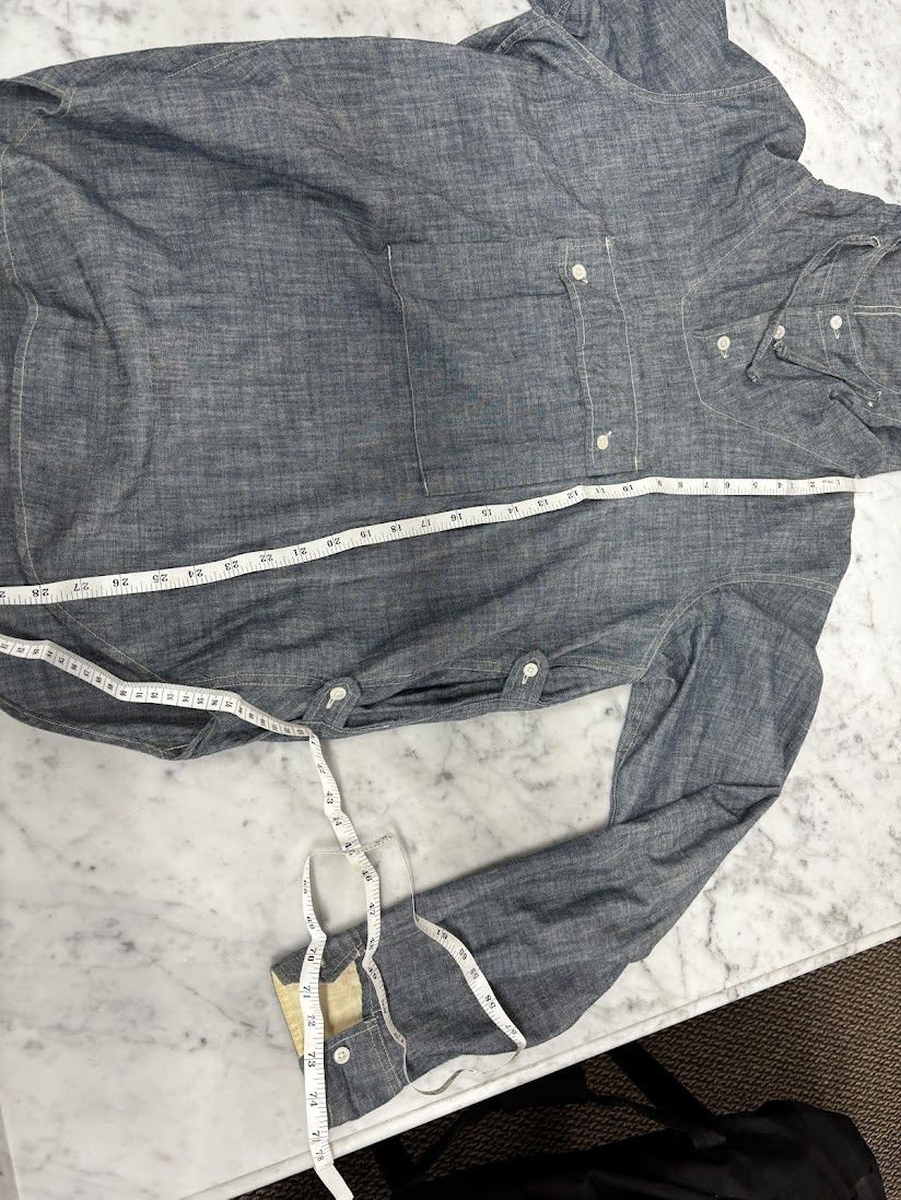 Woolrich Woolen Mills Woolrich USA Made Chambray Anorak Size US M / EU 48-50 / 2 - 3 Thumbnail