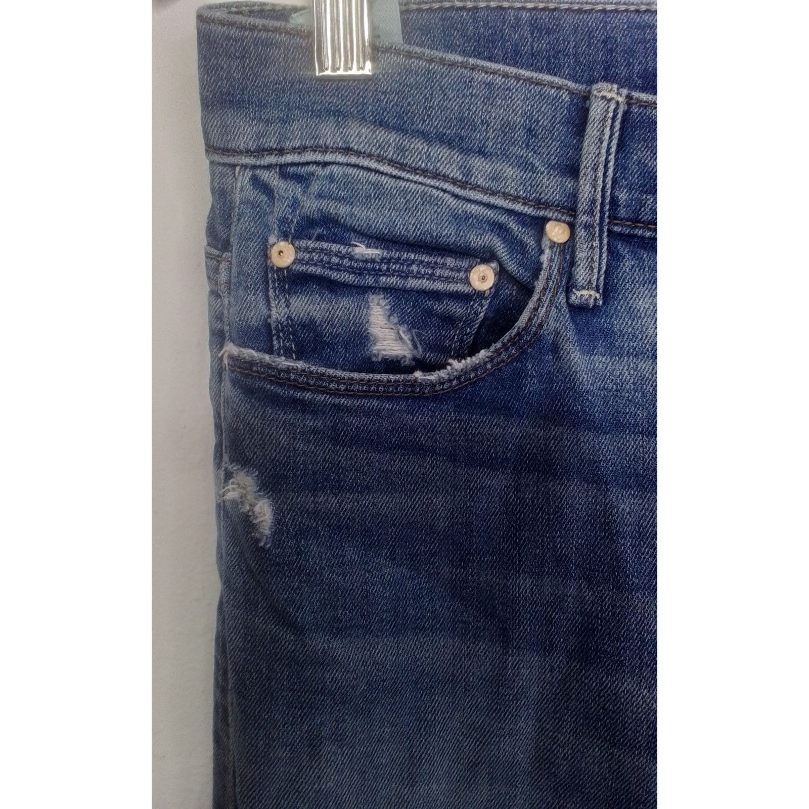 MOTHER Mother Denim Jeans Women's 26 The Vagabond Distressed Size 26" / US 2 / IT 38 - 5 Thumbnail