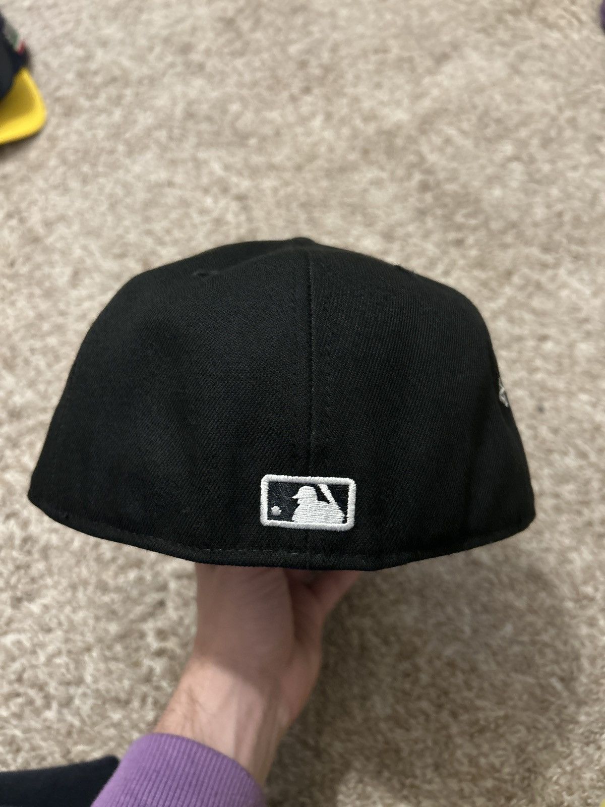 Hardies Hardware New Era Hardies Hardware New York Yankees Fitted Blck Size 7 Size ONE SIZE - 3 Thumbnail