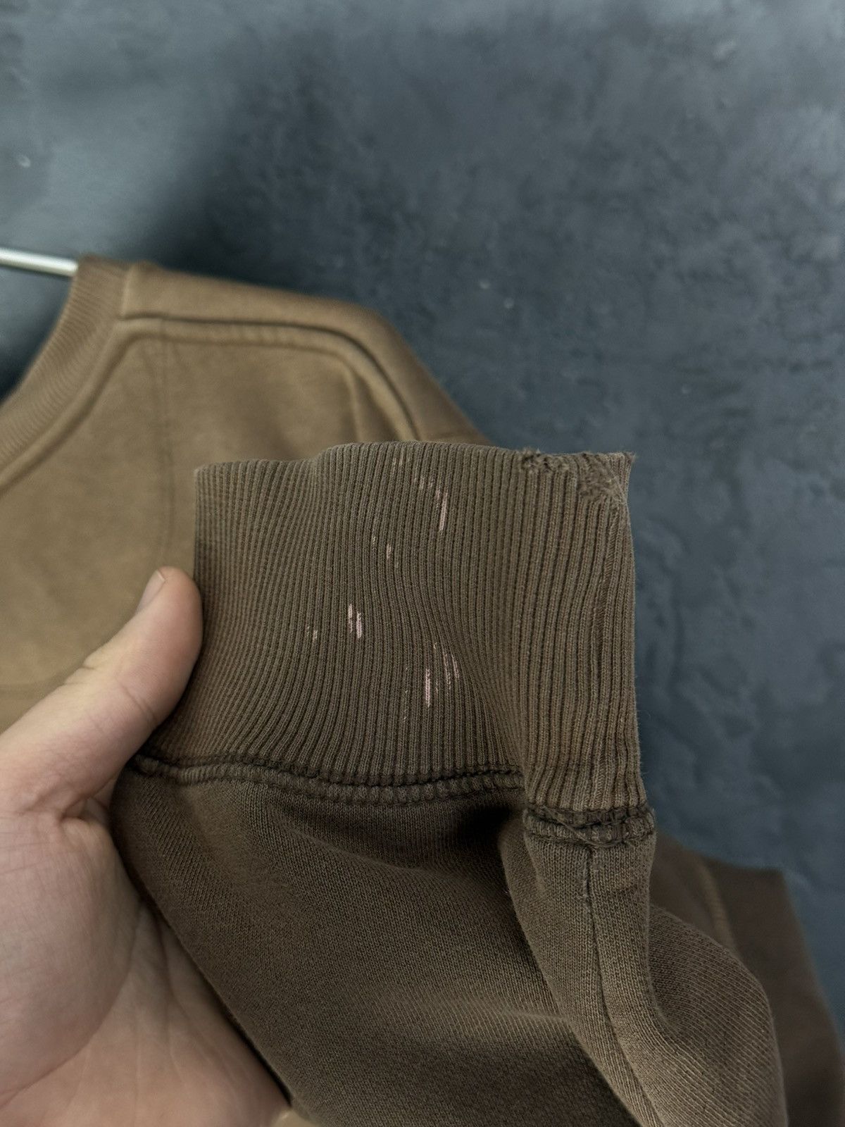 Vintage Vintage Nike 00’s Sweatshirt Brown Travis Scott Style Size US L / EU 52-54 / 3 - 13 Thumbnail