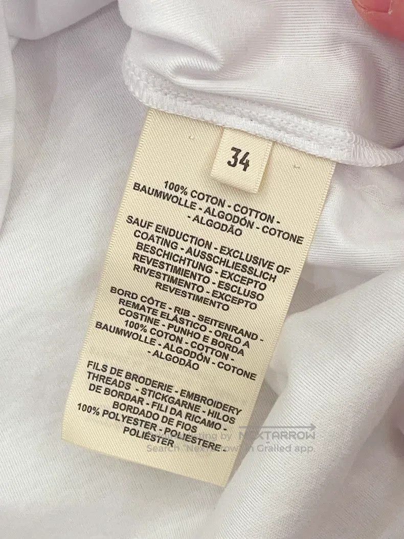 Hermes Hermes Chevaloscope horse head embroidery white T-shirt dr Size XXS / US 00 / IT 34 - 4 Thumbnail