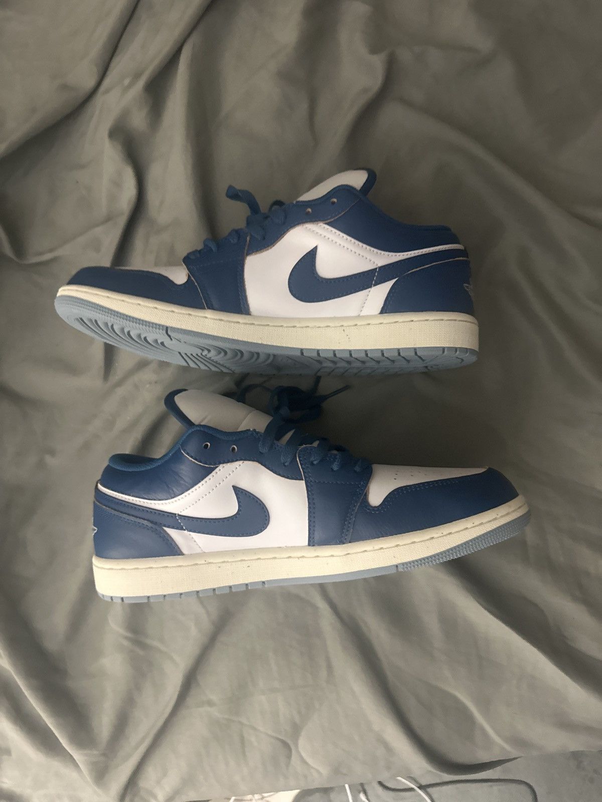 Jordan Brand × Nike BRAND NEW! Air Jordan 1 Low Industrial Blue Size US 11 / EU 44 - 2 Thumbnail