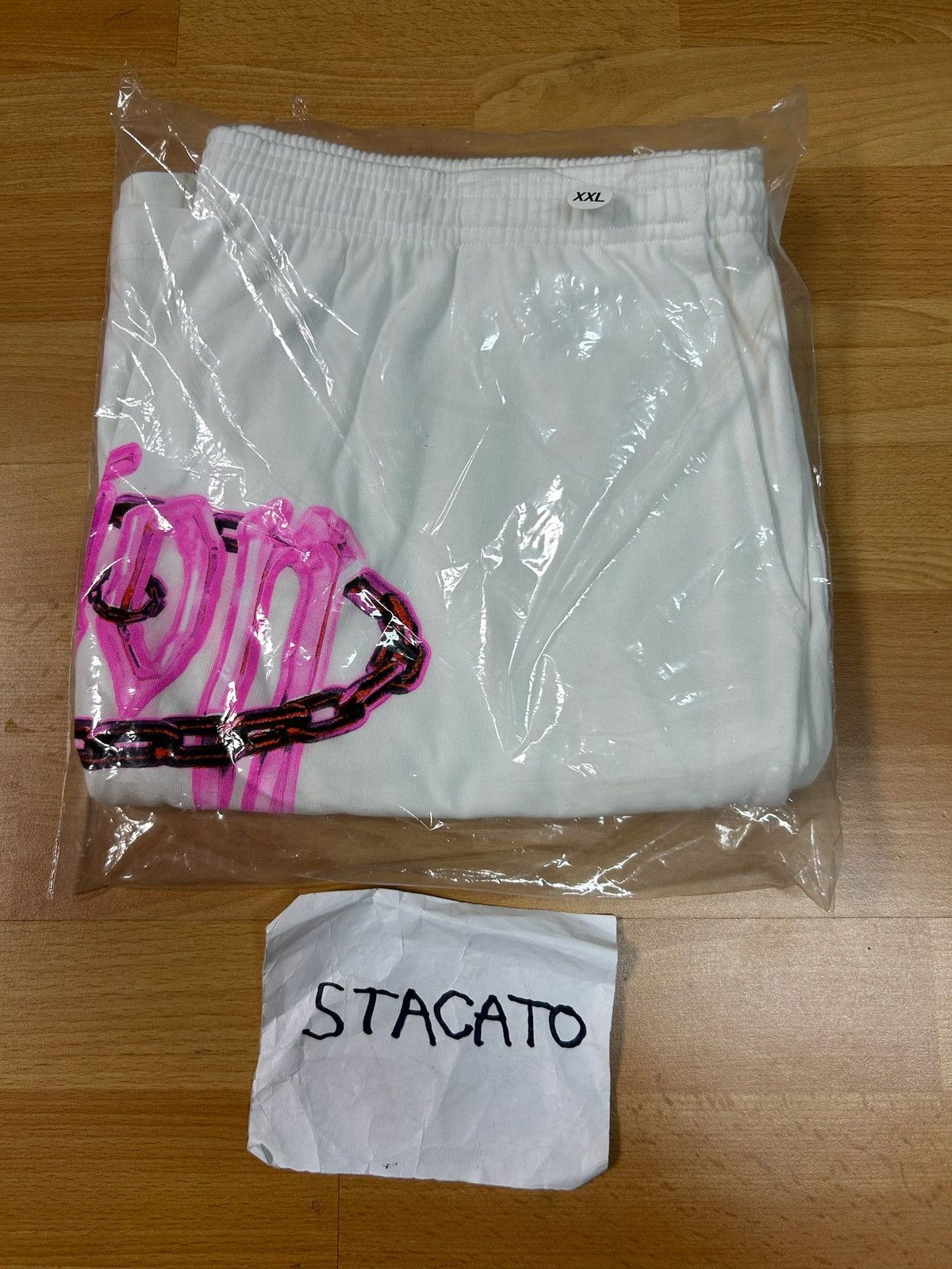 Other Fiction Y2K Chain Shorts White/Pink Size US 38 / EU 54 - 2 Thumbnail