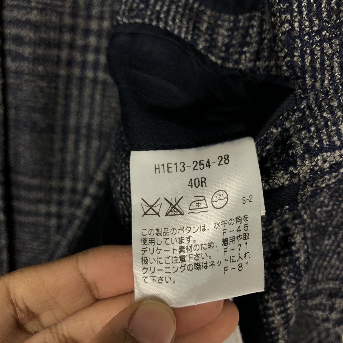 Japanese Brand 🔥Vintage Wool Jacket Mackintosh Philosophy Tartan Design Size US M / EU 48-50 / 2 - 18 Thumbnail