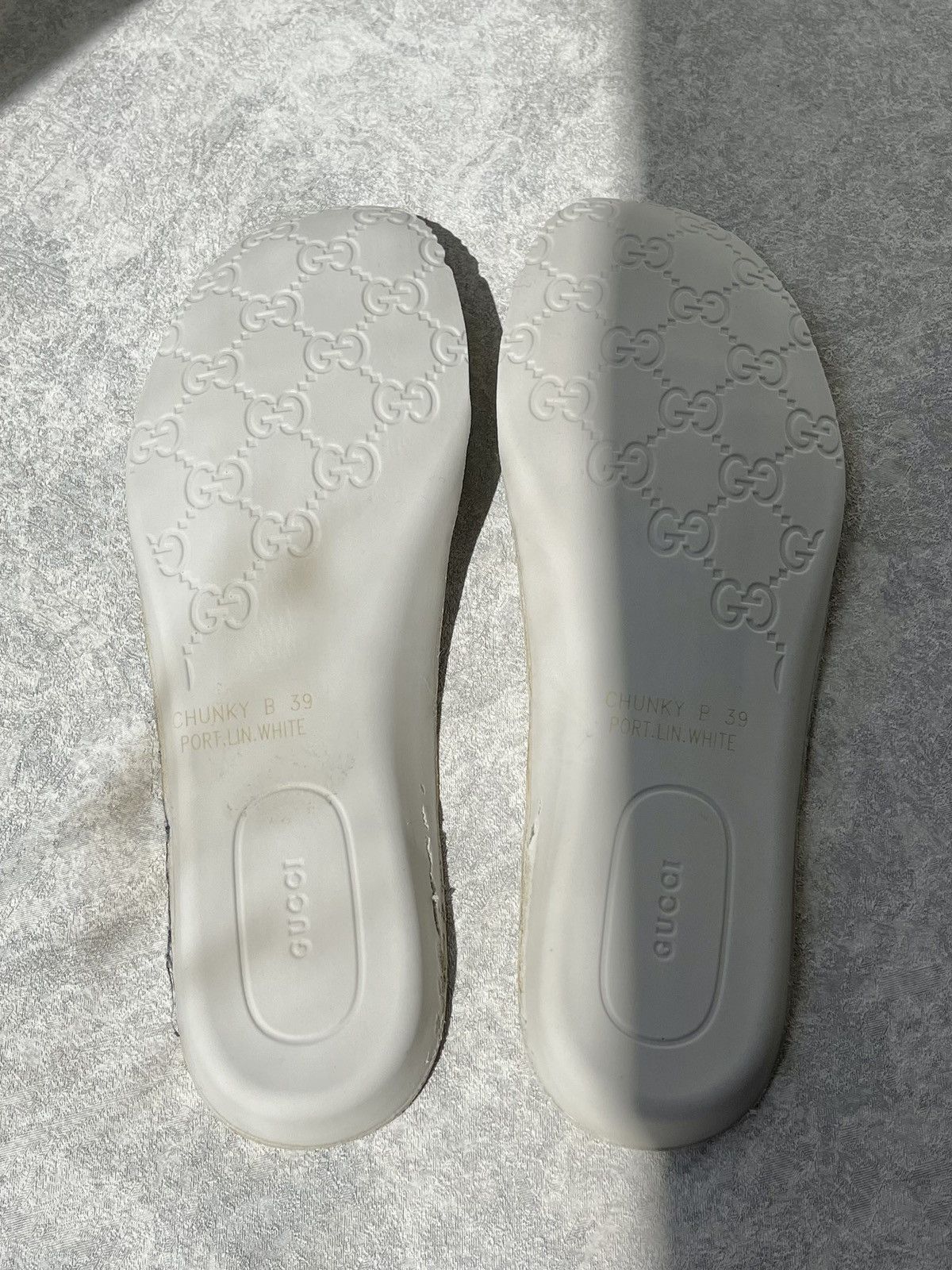 Gucci Gucci Jumbo GG Tennis Embossed Sneaker Trainers Chunky Size US 9.5 / IT 39.5 - 14 Thumbnail