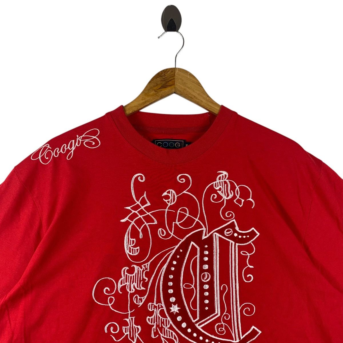Coogi Vintage COOGI embroidery logo hip hop tee Size US XL / EU 56 / 4 - 2 Thumbnail