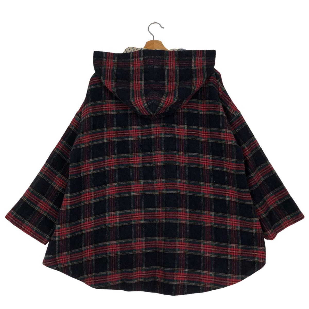 Issey Miyake Rare Oversize Hoodie Jacket Tartan Design Ne-Net Japan Made Size US M / EU 48-50 / 2 - 7 Thumbnail