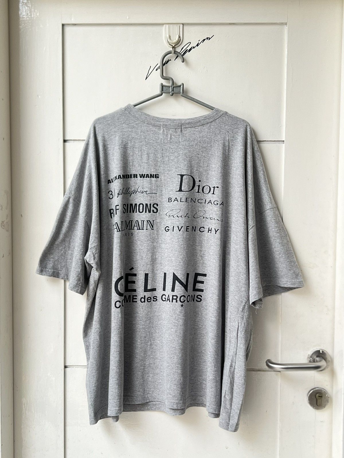 Japanese Brand Daily Market Seoul Market Grey T-shirt Size US XXL / EU 58 / 5 - 6 Thumbnail