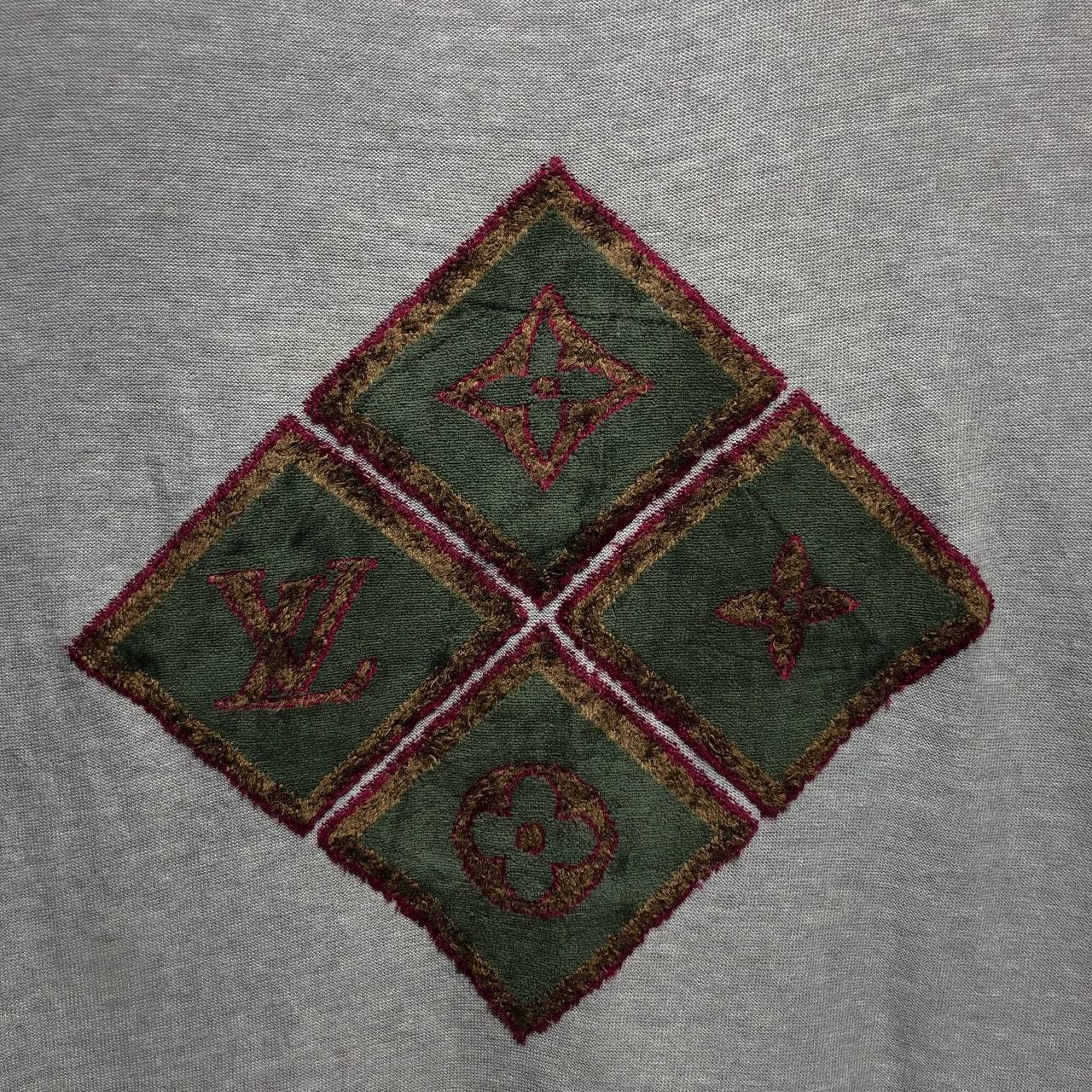 Louis Vuitton Louis Vuitton Velvet Logo tee Size US S / EU 44-46 / 1 - 2 Thumbnail
