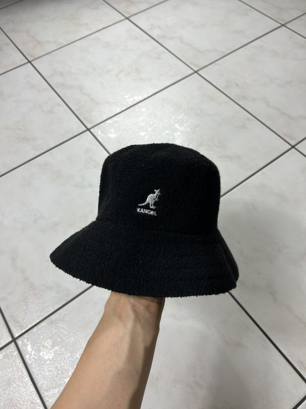 Kangol Kangol classic bermuda bucket hat logo cap hat suede fluffy Size 30 - 11 Thumbnail