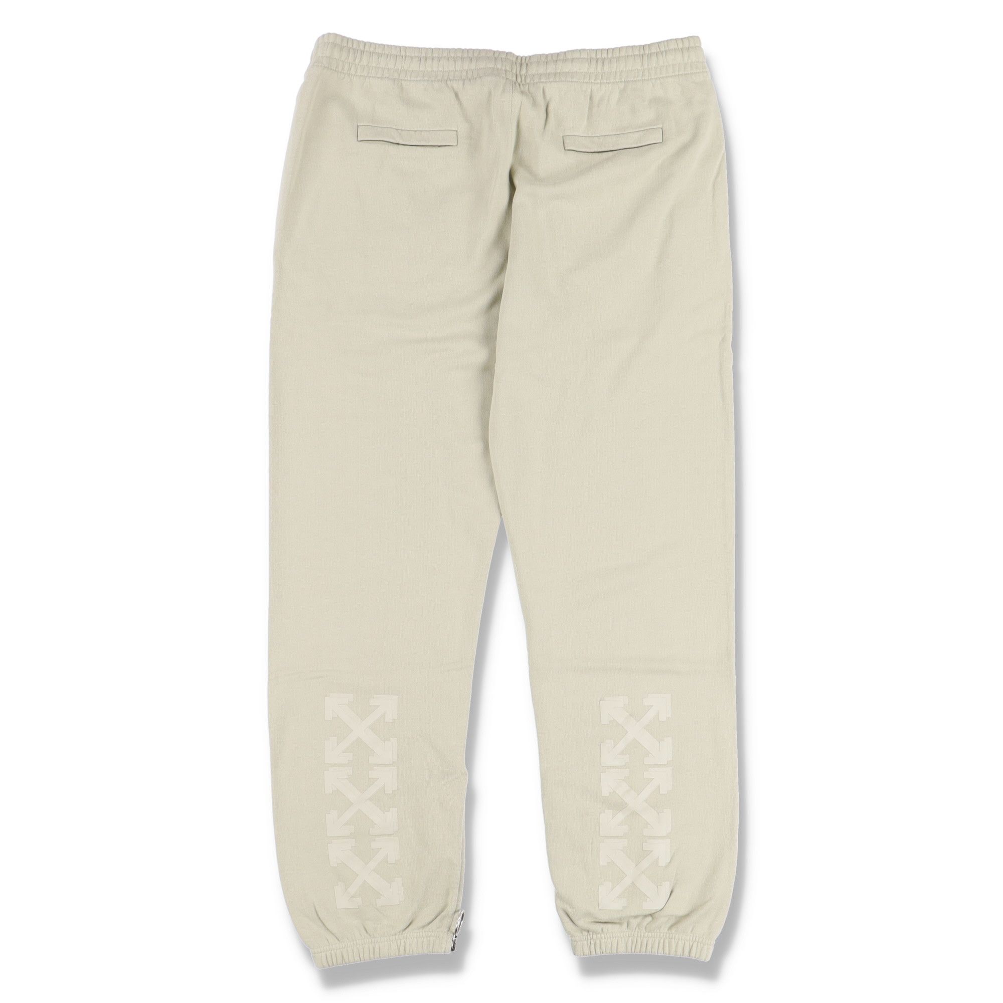 Off-White Beige Rubber Arrows Zipped Sweatpants Size US 38 / EU 54 - 7 Thumbnail