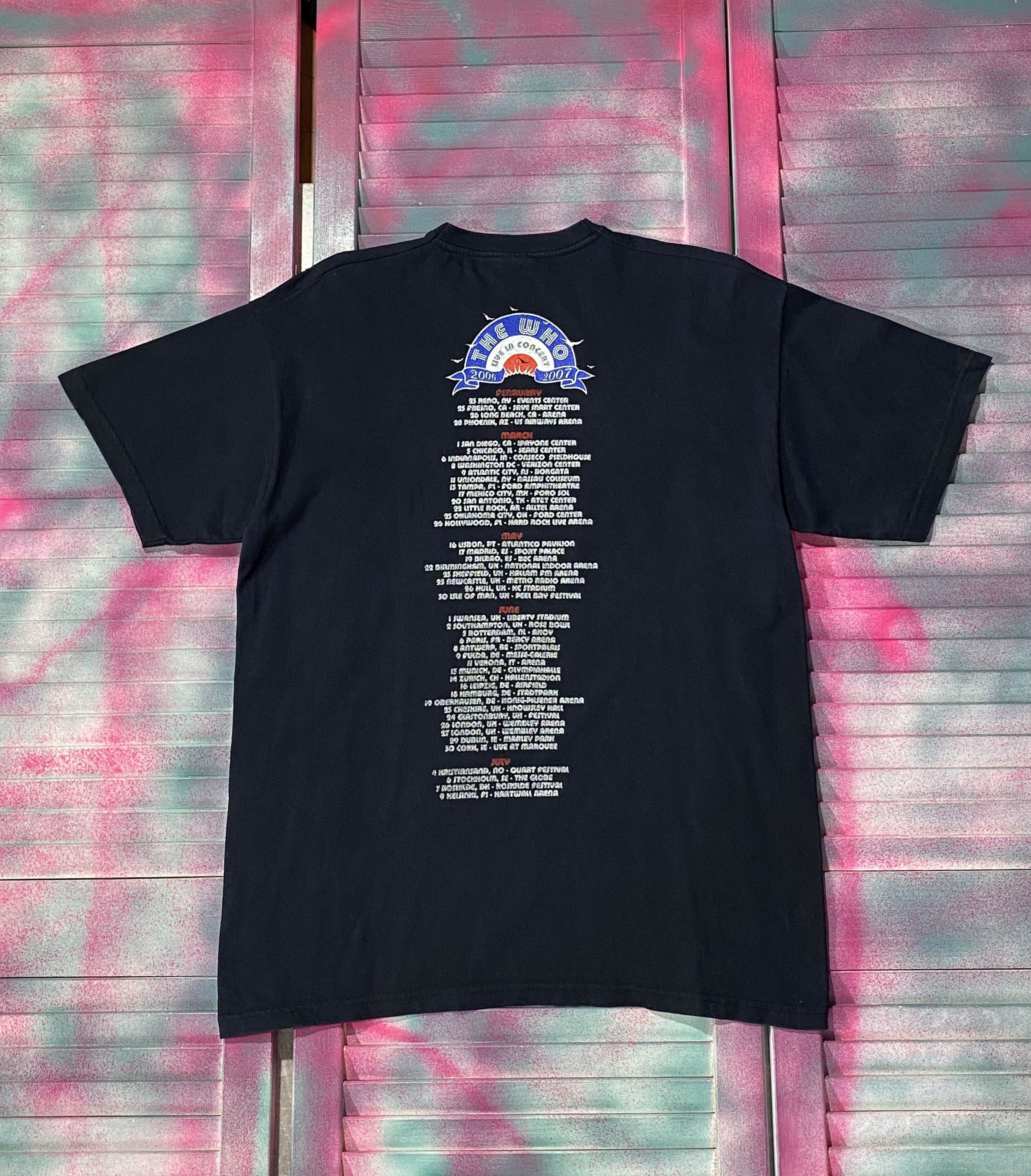 Band Tees Vintage Y2K THE WHO Live in concert promo t-shirt Size US M / EU 48-50 / 2 - 3 Thumbnail