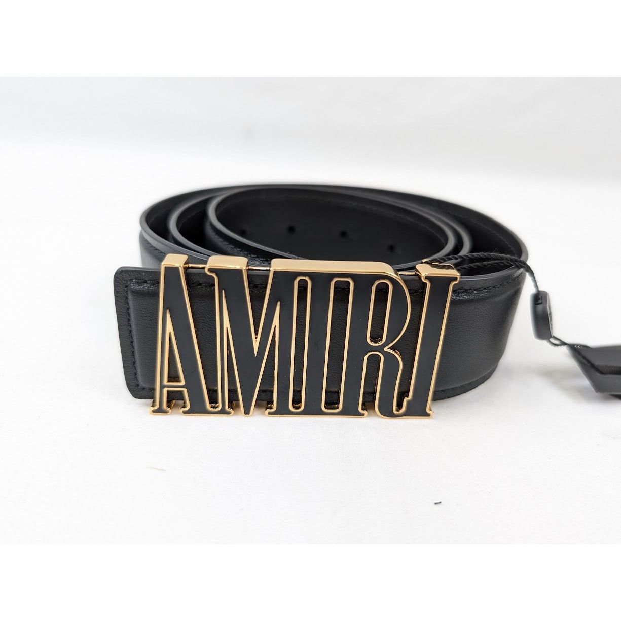 Amiri o1rshd1 Size: 80 CM / Nappa Amiri 4cm Belt in Black Size 32 - 3 Thumbnail
