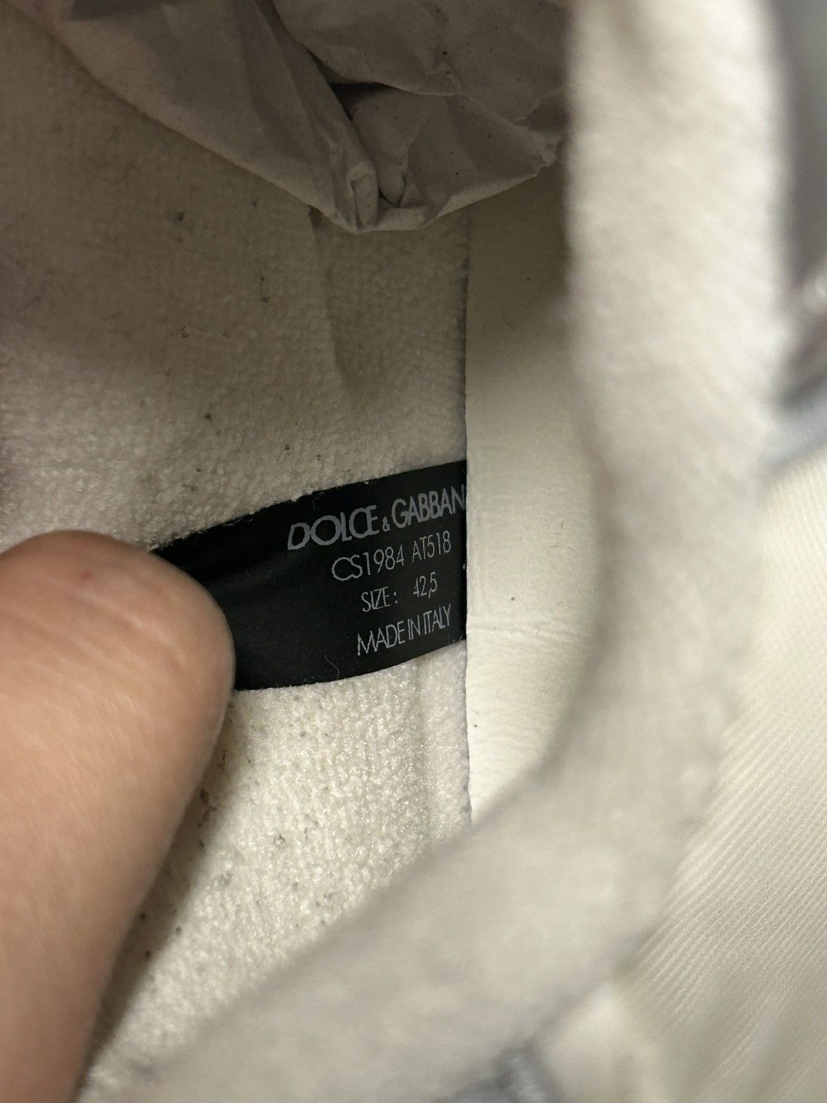 Dolce & Gabbana Dolce & Gabbana Air Master ‘Silver White’ sneakers Size US 9.5 / EU 42-43 - 6 Thumbnail