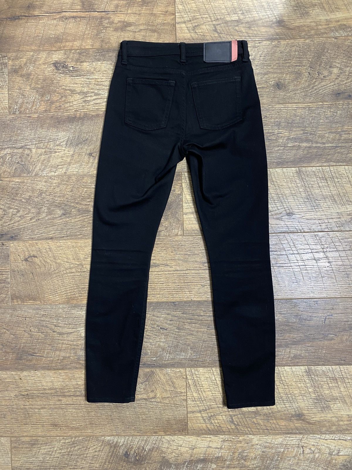 Acne Studios Acne Studios Blå Konst Climb Stay Black Skinny Jeans 25 Size 25" / US 0 / IT 36 - 1 Thumbnail