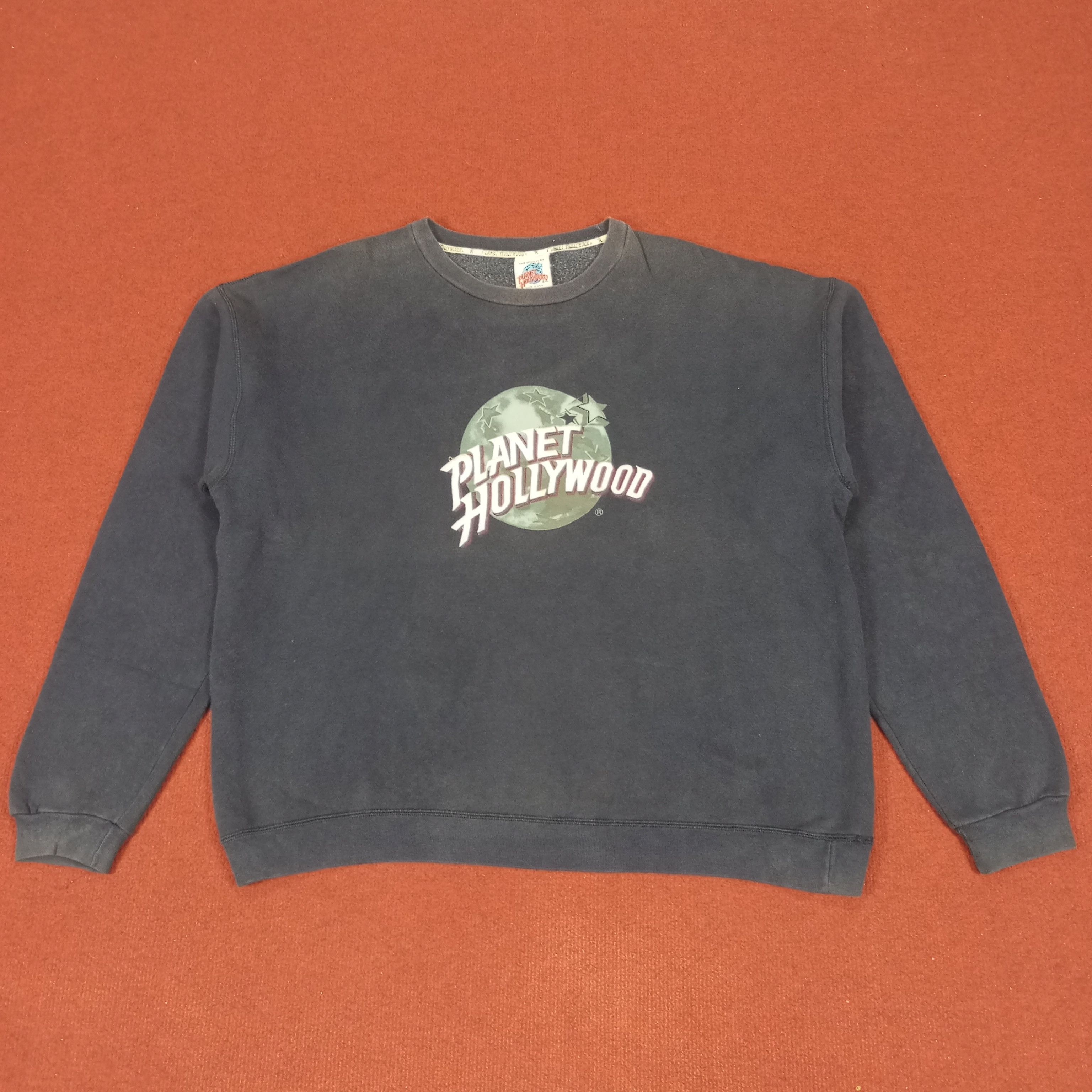 Planet Hollywood × Vintage Planet Hollywood Embroidery Design Streetwear Sweatshirt Size US XL / EU 56 / 4 - 1 Thumbnail