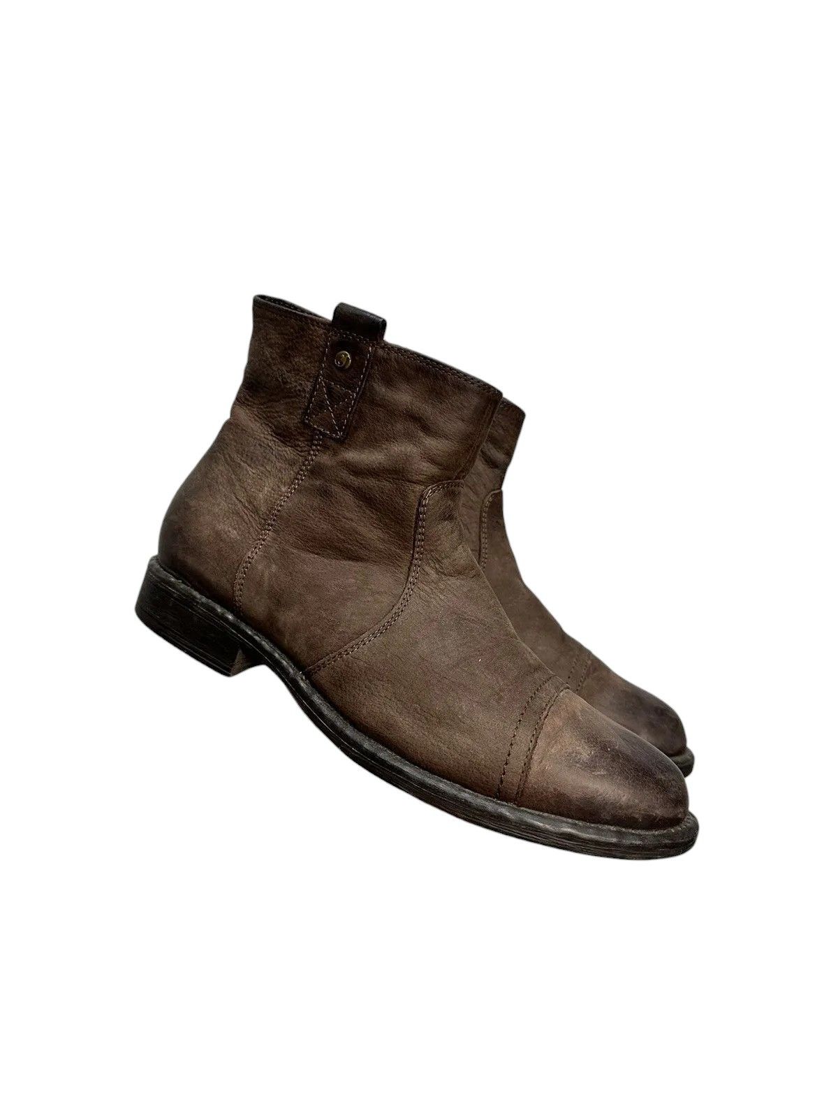 Leather Leather AS 98 STYLE AVANT-GARDE Boots BROGUE Guidi Size US 8 / EU 41 - 3 Thumbnail