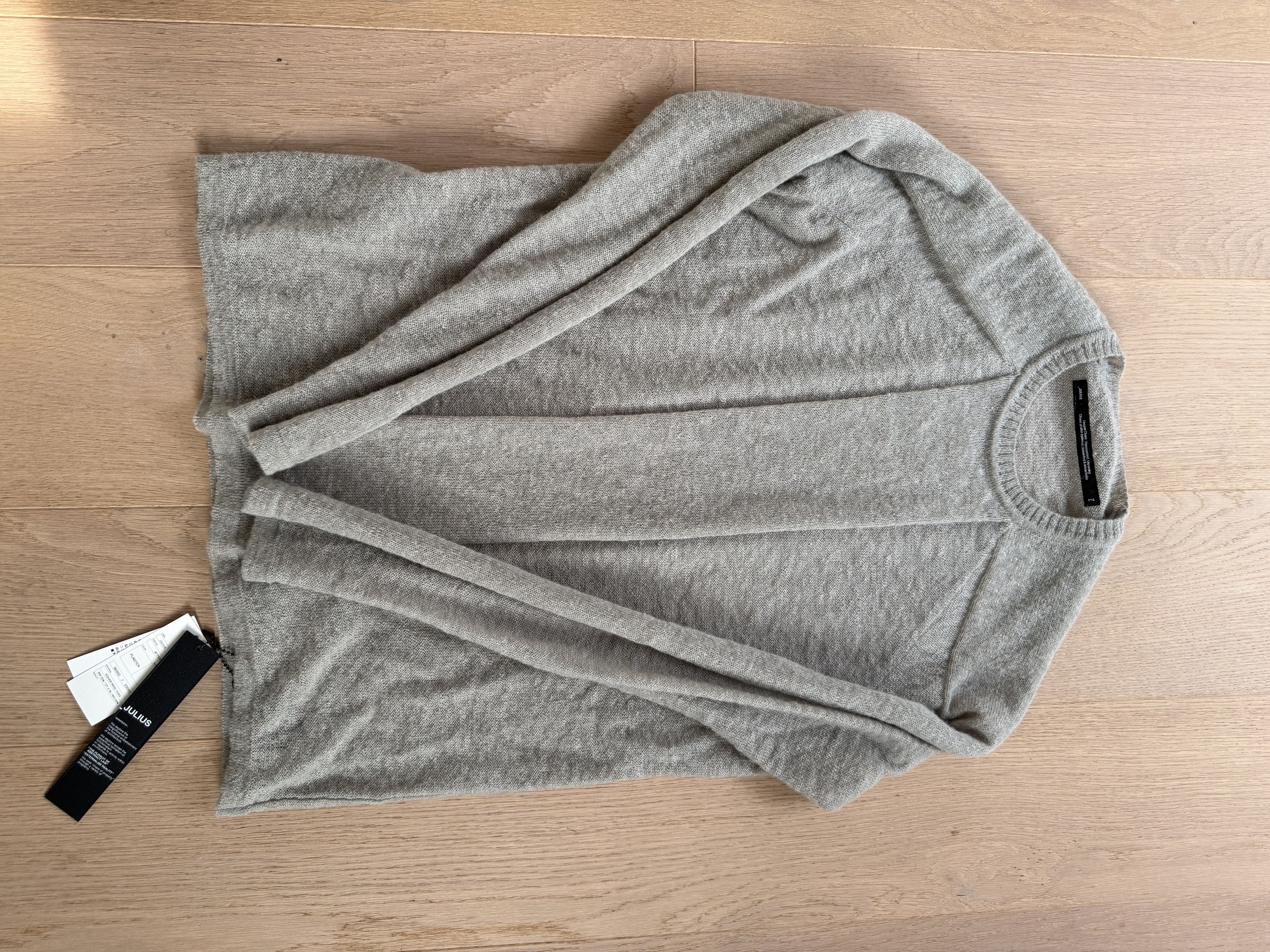 JULIUS_7 Julius crewneck knit 877KNM4 sweater pflaster S JP1