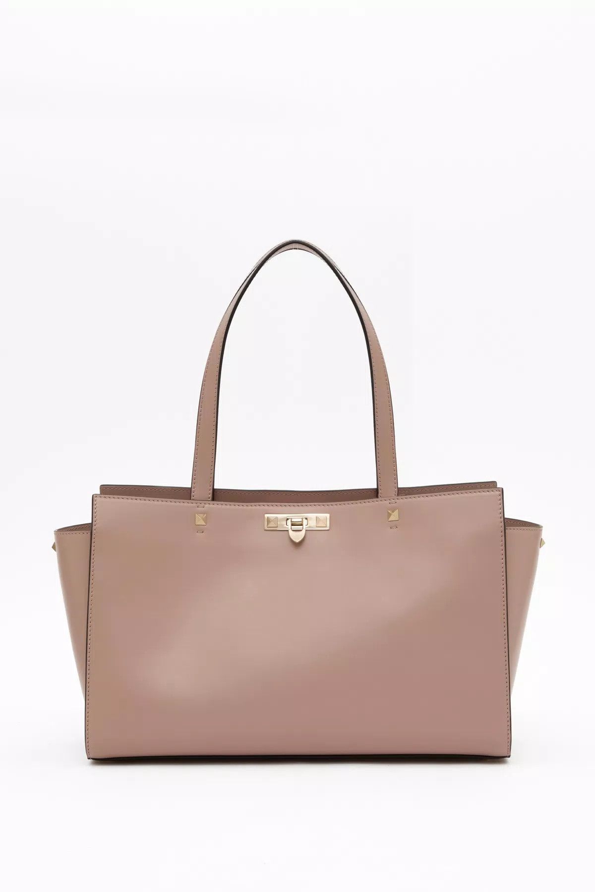 Valentino oc11z0725 Size:OS/Fierce Large Calfskin Bag in Brown/Gray Size ONE SIZE - 1 Thumbnail