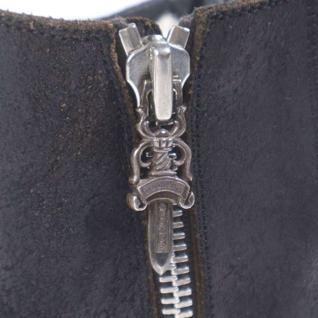 Chrome Hearts CHROME HEARTS RAMONES Silver Leather Sneakers Size US 8 / EU 41 - 6 Thumbnail