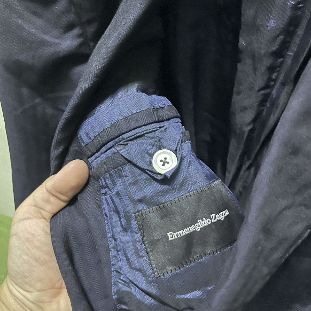 Ermenegildo Zegna Rare Vintage Ermenegildo Zegna Blazers Size 40R - 6 Thumbnail