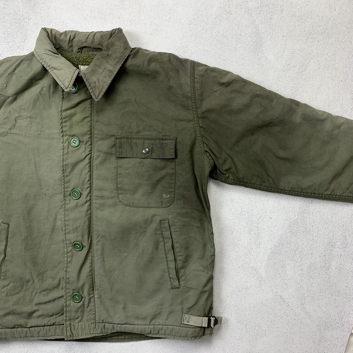 Vintage Vintage Army Military Jacket Size US L / EU 52-54 / 3 - 10 Thumbnail