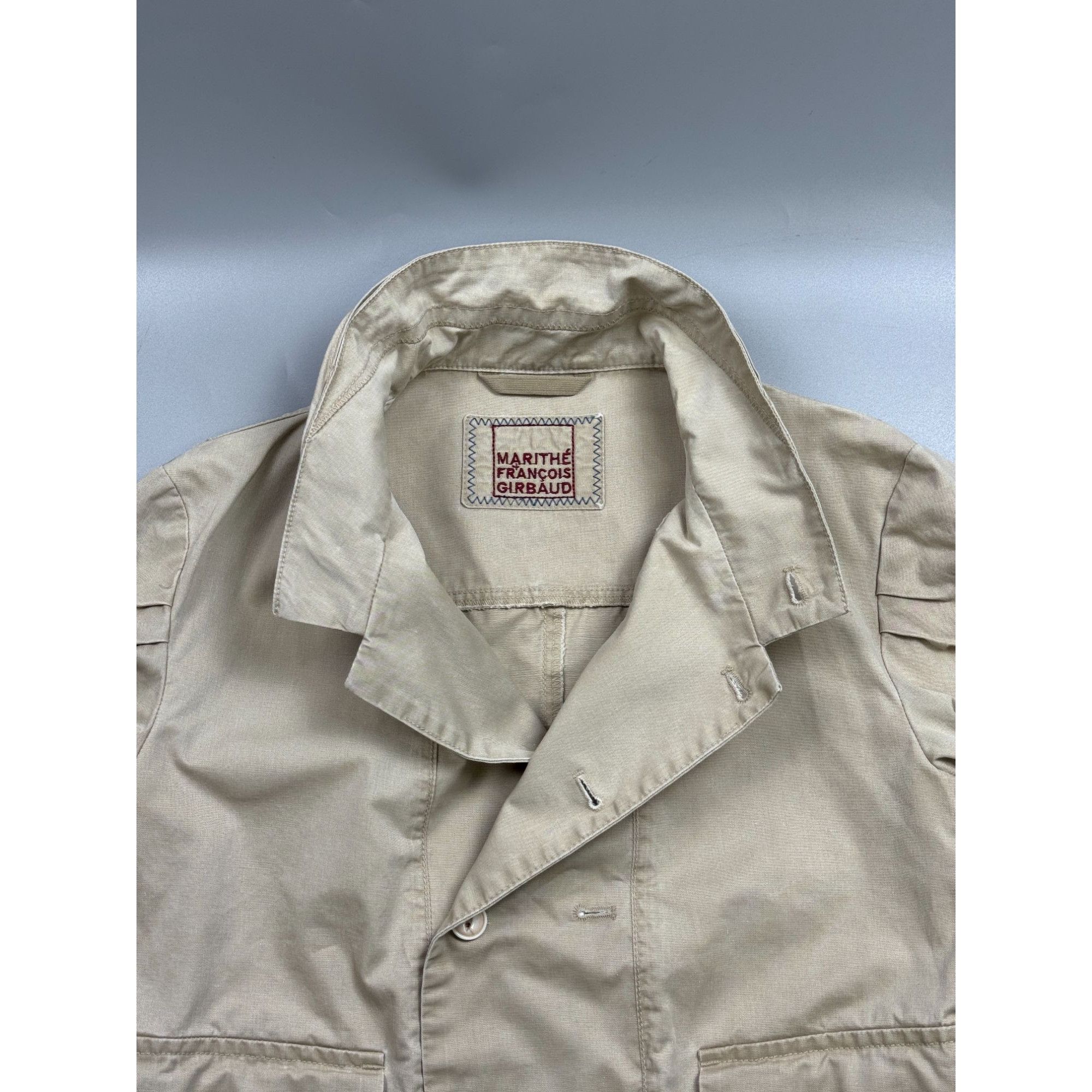 Marithe + Francois Girbaud Vintage Marithe Francois Girbaud Military Jacket (YG023) Size M / US 6-8 / IT 42-44 - 3 Thumbnail