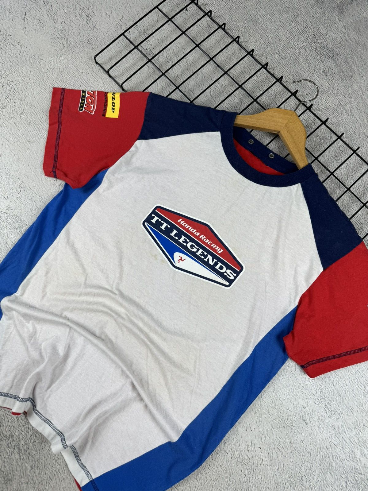 Honda × Vintage Vintage Honda Racing TT Legends Team F-1 Rormula Uno L size Size US L / EU 52-54 / 3 - 4 Thumbnail