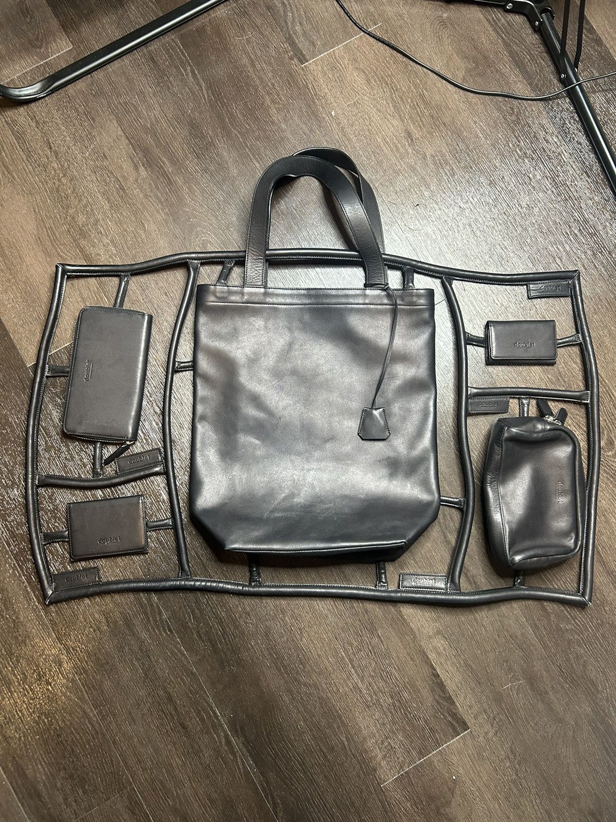 Doublet GRAIL Plamodel Leather Bag Size ONE SIZE - 1 Thumbnail