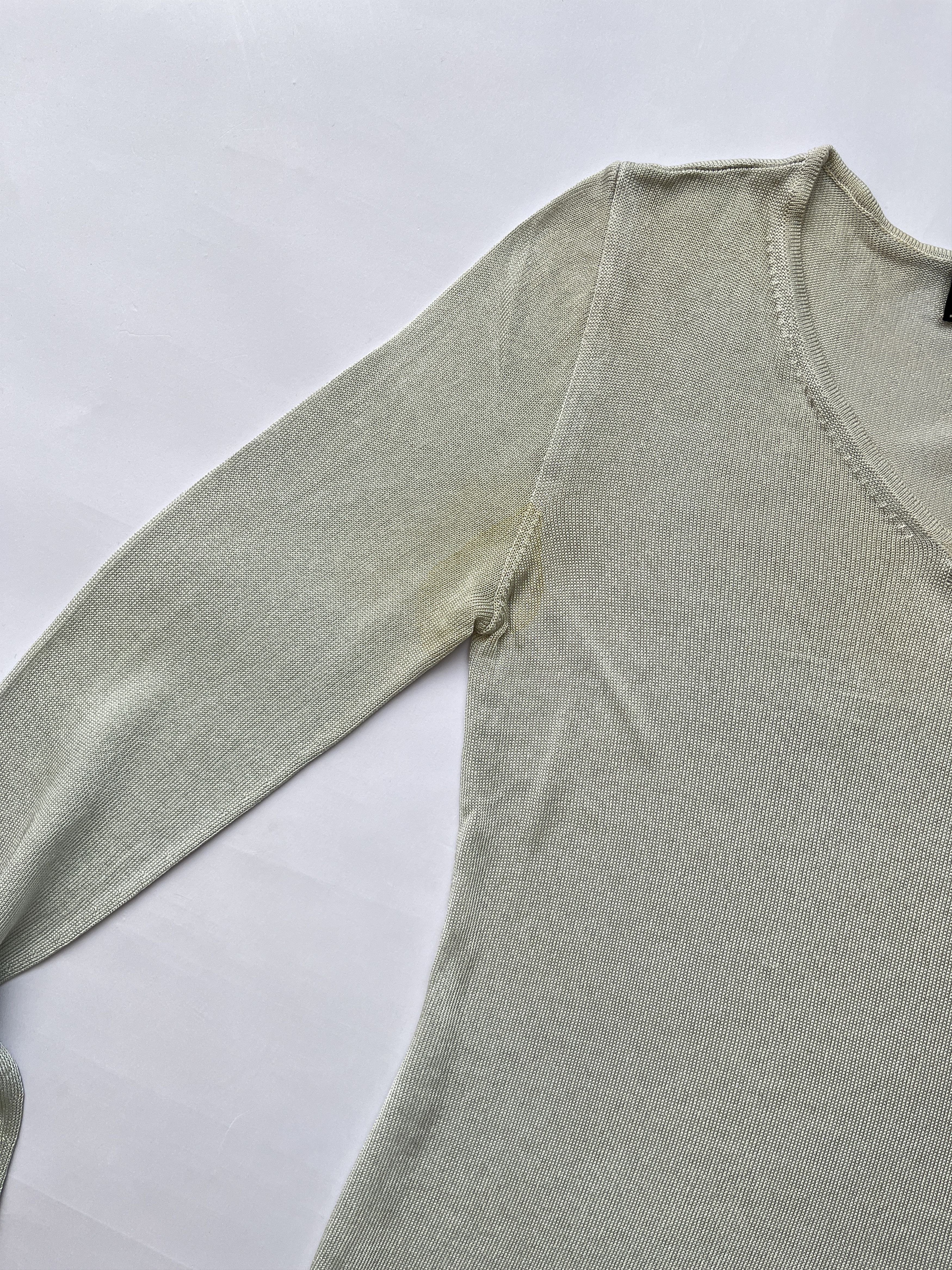 Ann Demeulemeester ⚡️QUICK SALE⚡️Ann Demeulemeester Asymmetric Knit Tunic Top Size M / US 6-8 / IT 42-44 - 6 Thumbnail