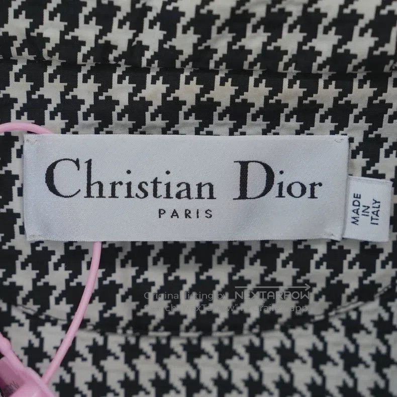 Dior Dior FW22 Thousand Birds Slogan Hooded Windbreaker jacket Size XS / US 0-2 / IT 36-38 - 4 Thumbnail