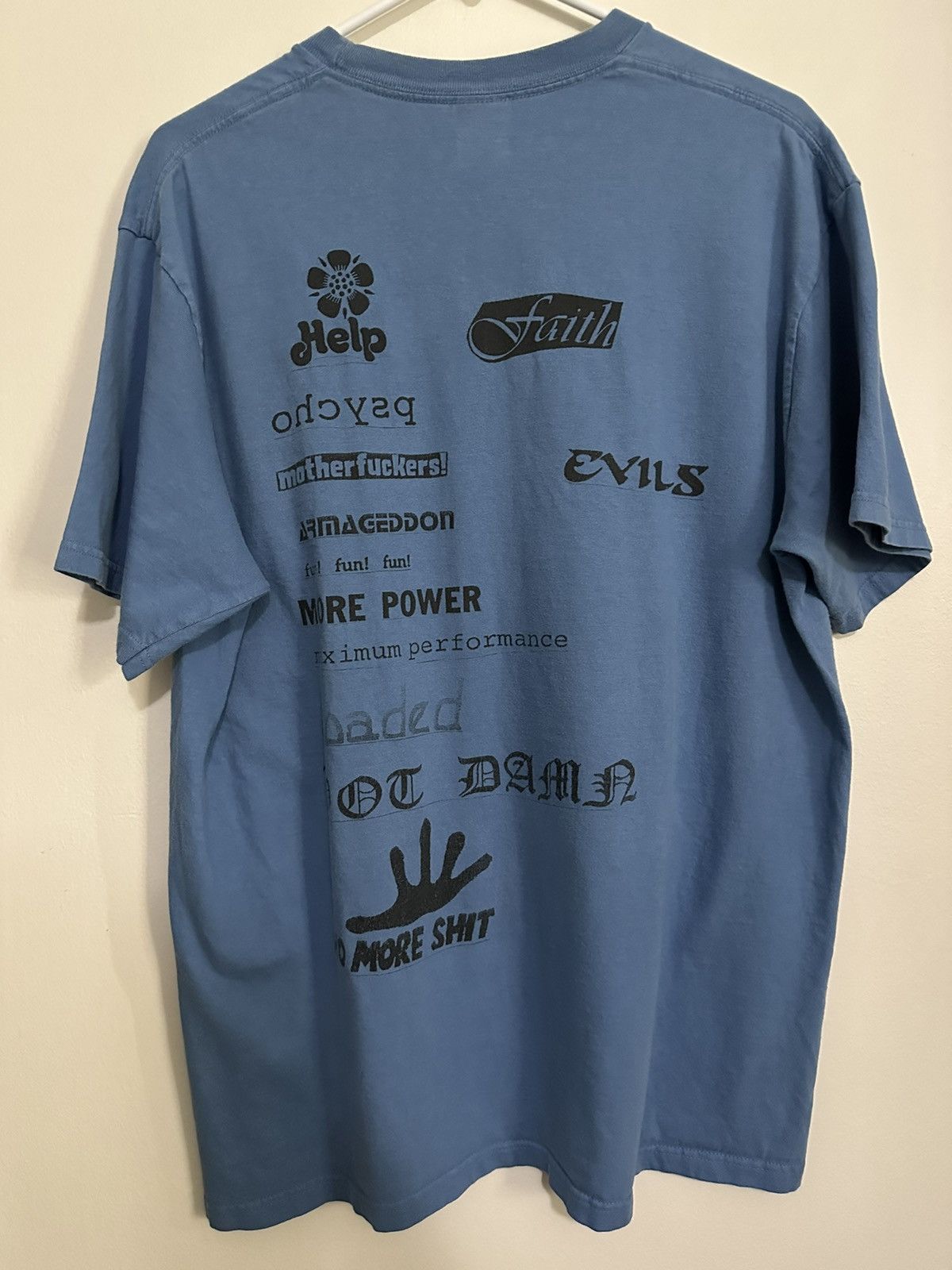 Supreme Supreme No More Shit Tee Size US L / EU 52-54 / 3 - 3 Thumbnail
