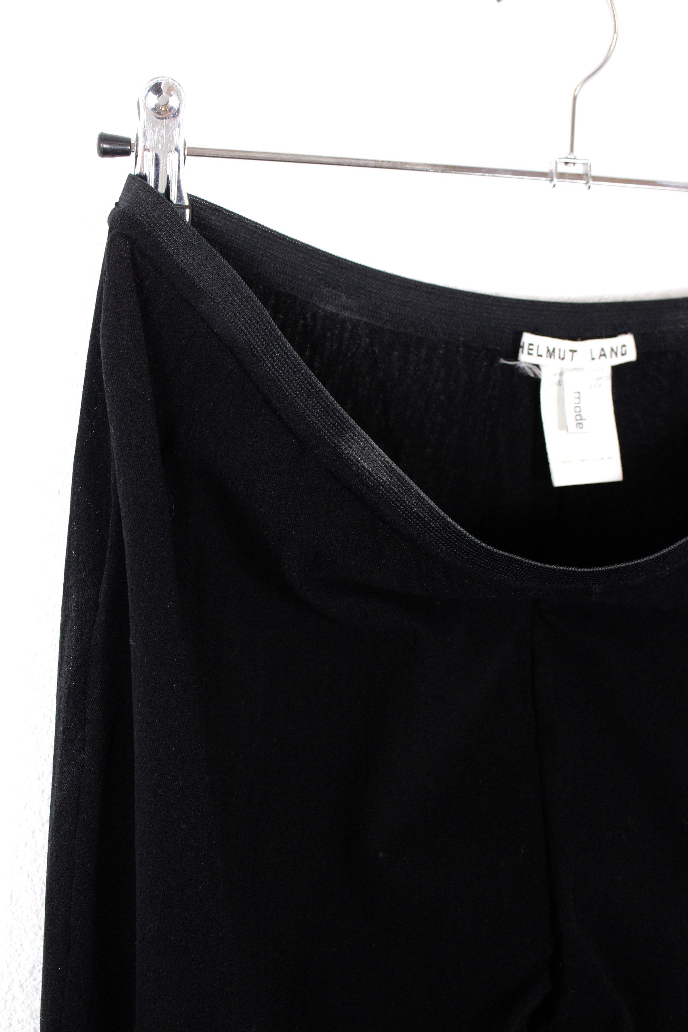 Helmut Lang Archive Helmut Lang Nylon Black Tights-Leggings Pants Size US 30 / EU 46 - 4 Thumbnail