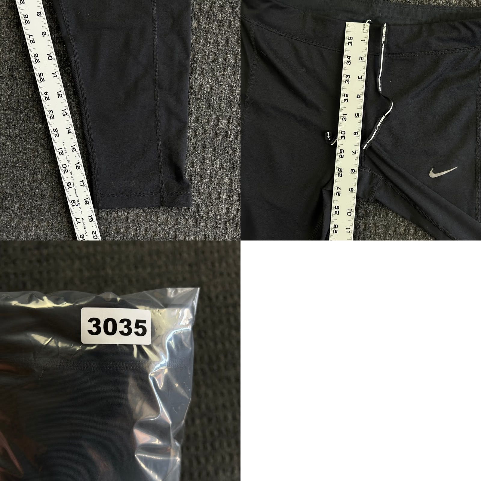 Nike Nike Dri-FIT Essential Running Capri Leggings Crop Black M 645603-010 Women Leggings Cropped Athletic Running Size 32" / US 10 / IT 46 - 8 Thumbnail