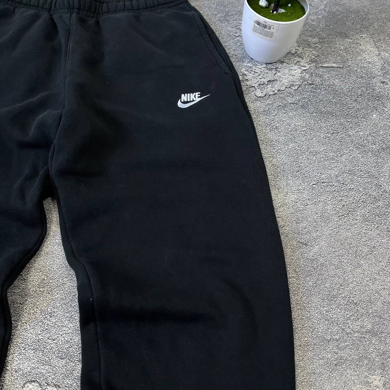 Nike Vintage Nike Black Drill Baggy Sweatpants Jogger Pants Size US 33 - 11 Thumbnail