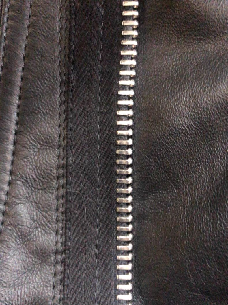 Rick Owens Rick Owens Motorcycle Dark Leather Jacket Size XS / US 0-2 / IT 36-38 - 4 Thumbnail