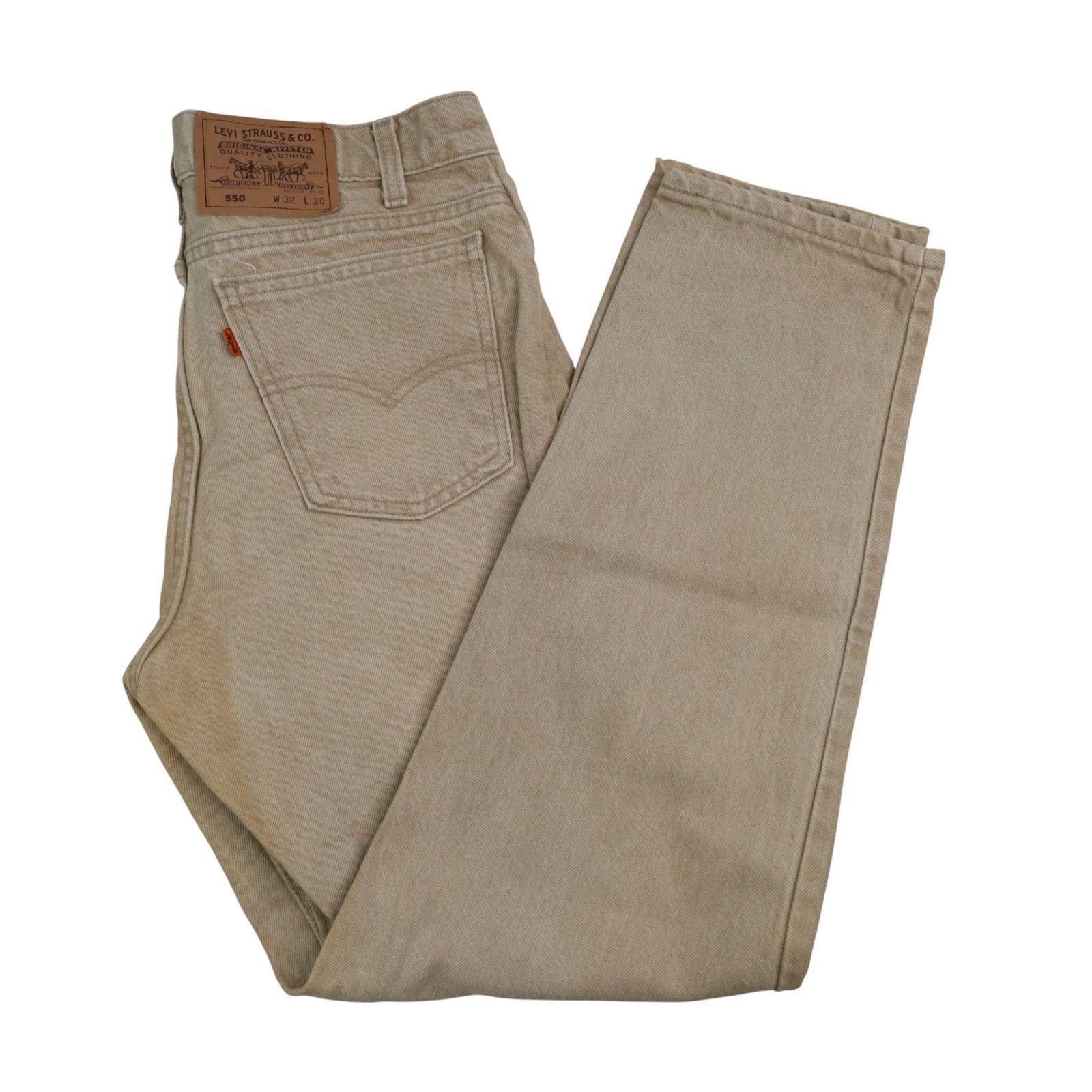 Levi's × Vintage Vintage Levi's 550 Orange Tab Denim Jeans Size US 32 / EU 48 - 12 Thumbnail